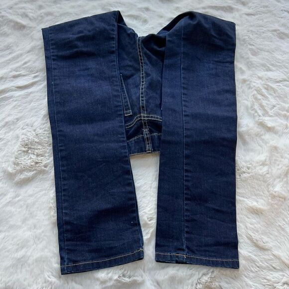 Mini Boden Slim Fit Jeans Dark Wash Denim Adjustable Waist Kids / Girls 14Y - Picture 4 of 9